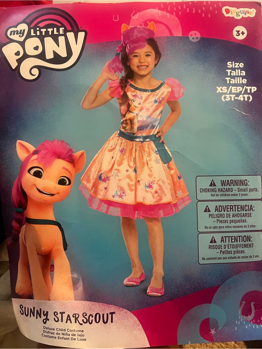 My Little Pony Sunny Starscout Peach & Pink Dress Costume